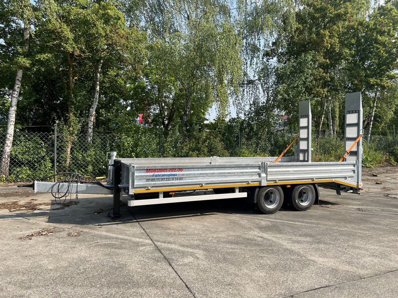 Reboque baixa Möslein  14,4 t TandemtiefladerNeufahrzeug: foto 1