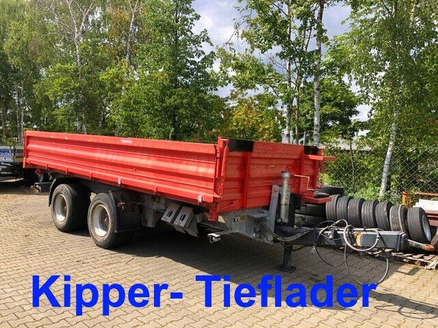 Möslein 19 t Tandemkipper- Tieflader - Reboque basculante: foto 1 Möslein 19 t Tandemkipper- Tieflader - Reboque basculante: foto 1