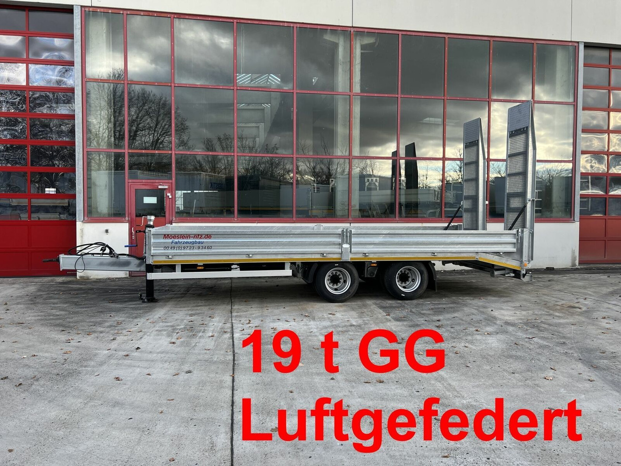 Möslein 19 t Tandemtieflader-- Neufahrzeug -- - Reboque baixa: foto 2 Möslein 19 t Tandemtieflader-- Neufahrzeug -- - Reboque baixa: foto 2