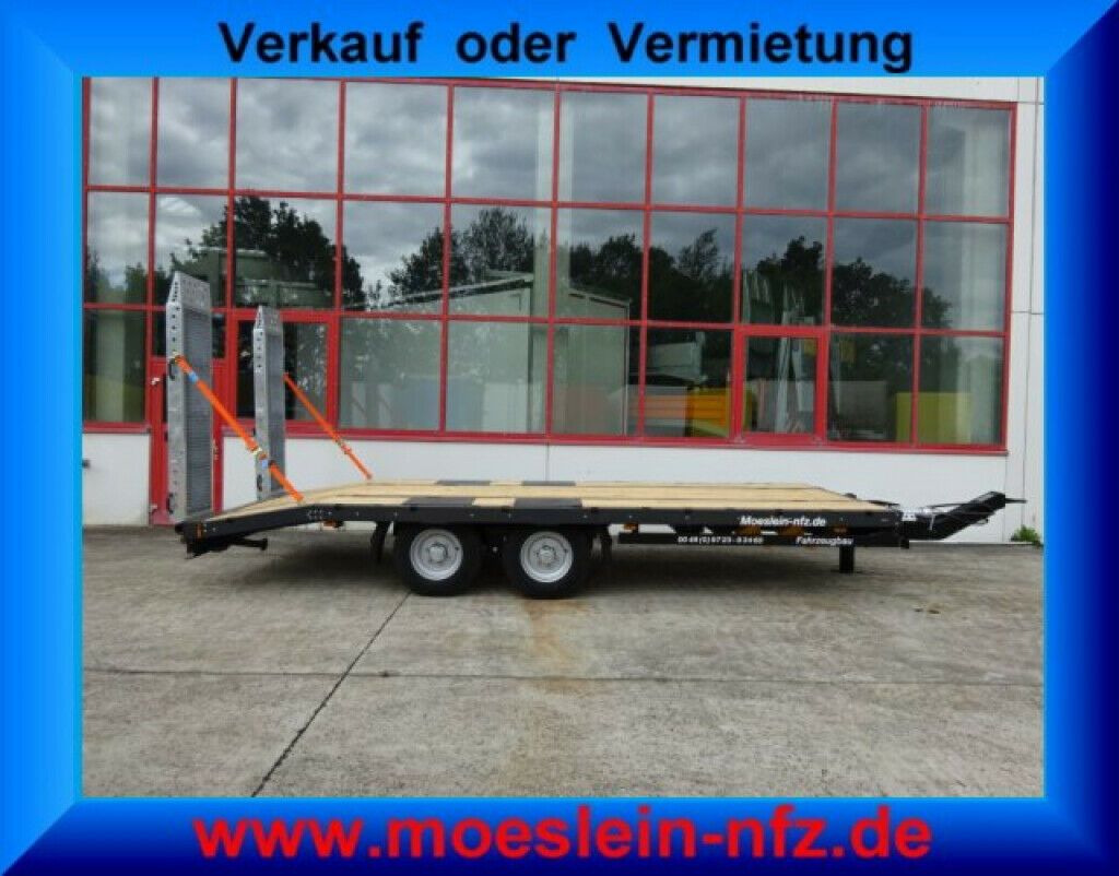 Möslein Neuer Tandemtieflader 13 t GG - Reboque baixa: foto 1 Möslein Neuer Tandemtieflader 13 t GG - Reboque baixa: foto 1