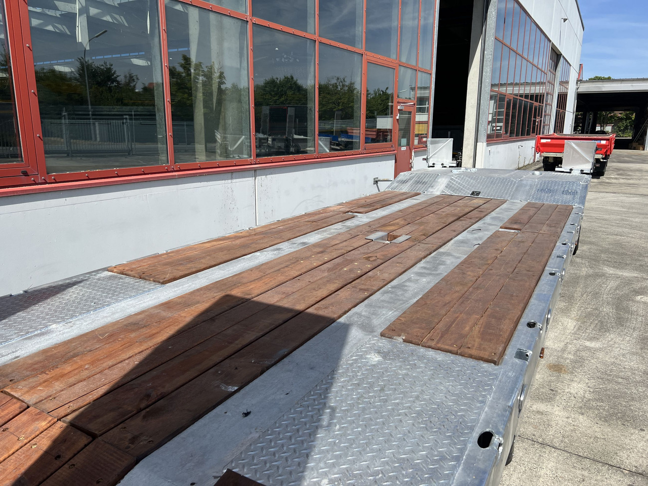 Möslein T 2 Schwebheim Neuer 2 Achs Tieflader- Anhänger, Verbreiterung - Reboque baixa: foto 5 Möslein T 2 Schwebheim Neuer 2 Achs Tieflader- Anhänger, Verbreiterung - Reboque baixa: foto 5