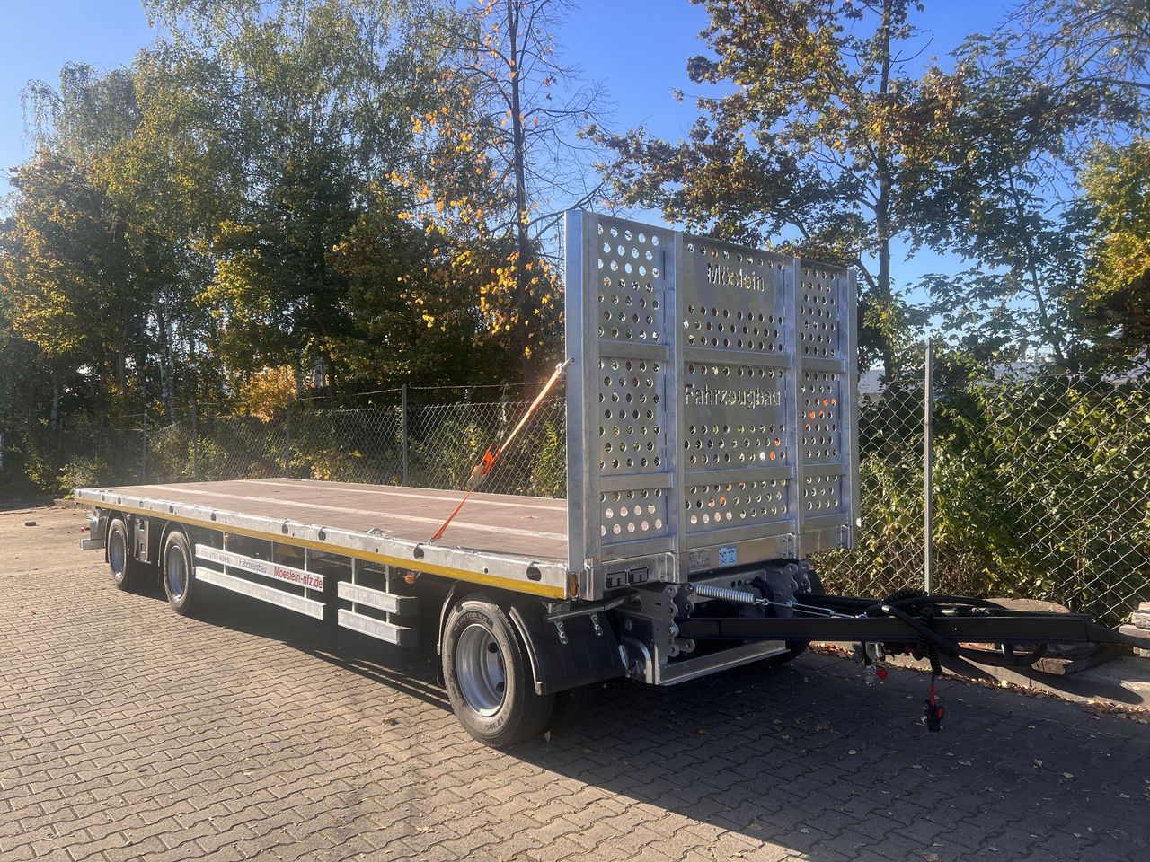 Möslein T 3 Plato 10 m 3 Achs Jumbo- Plato- Anhänger 10 m, Mega - Reboque plataforma/ Caixa aberta: foto 4 Möslein T 3 Plato 10 m 3 Achs Jumbo- Plato- Anhänger 10 m, Mega - Reboque plataforma/ Caixa aberta: foto 4