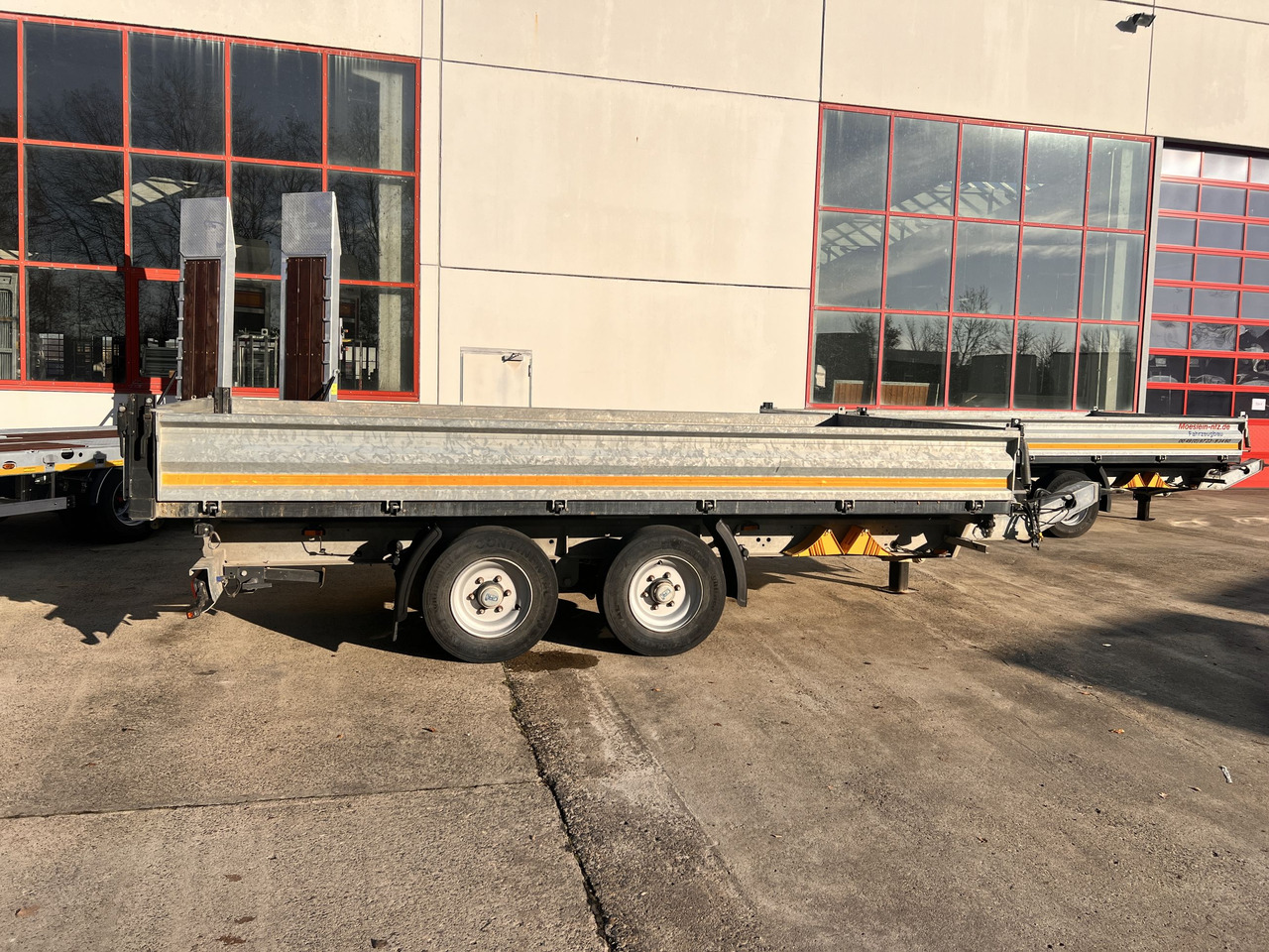 Möslein TDS 13 Schwebheim 13 t Tandemkipper- Tieflader - Reboque basculante: foto 2 Möslein TDS 13 Schwebheim 13 t Tandemkipper- Tieflader - Reboque basculante: foto 2