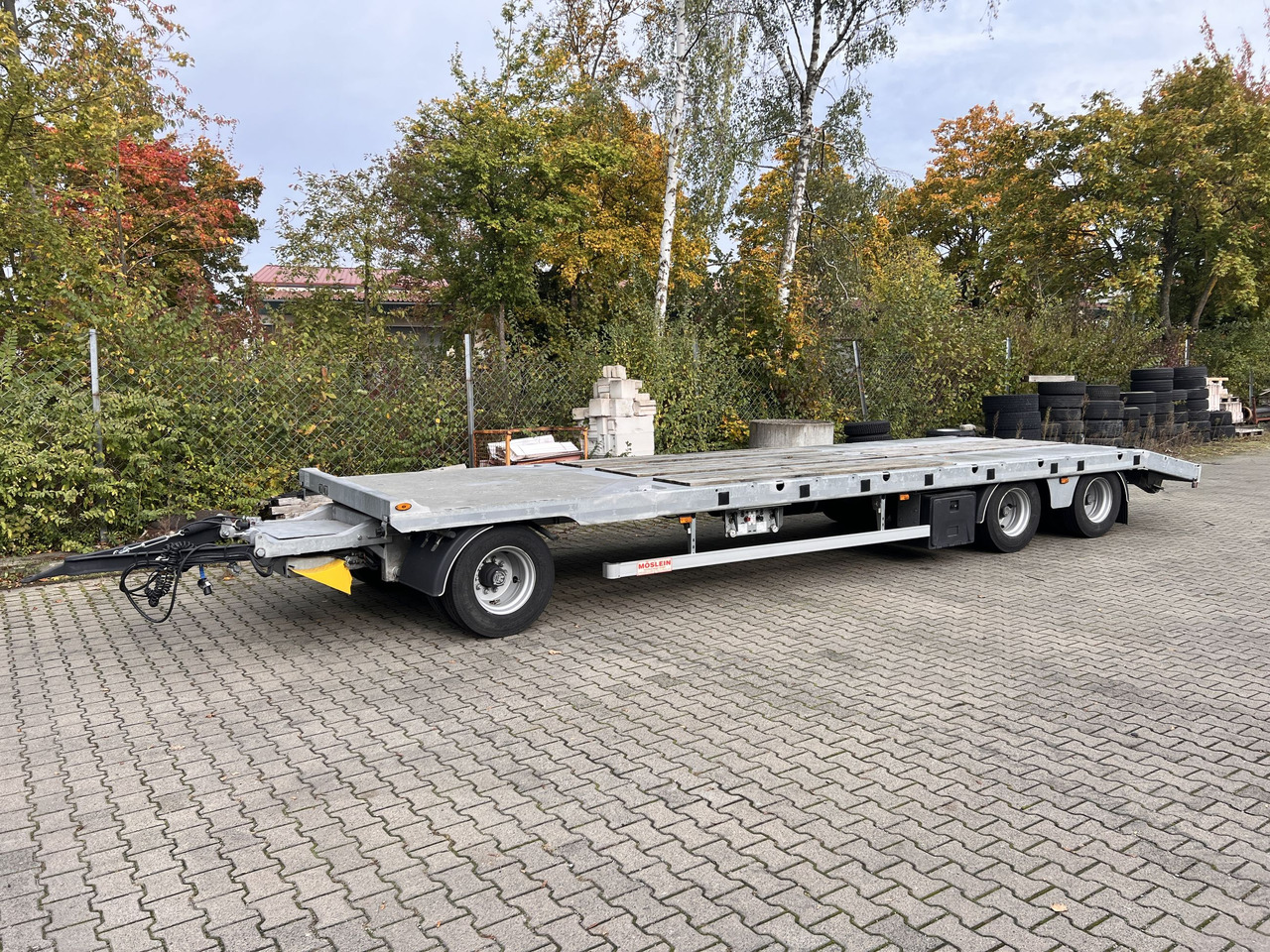 Möslein TO 3 F Schwebheim  3 Achs Tiefladeranhänger - Reboque baixa: foto 2 Möslein TO 3 F Schwebheim  3 Achs Tiefladeranhänger - Reboque baixa: foto 2