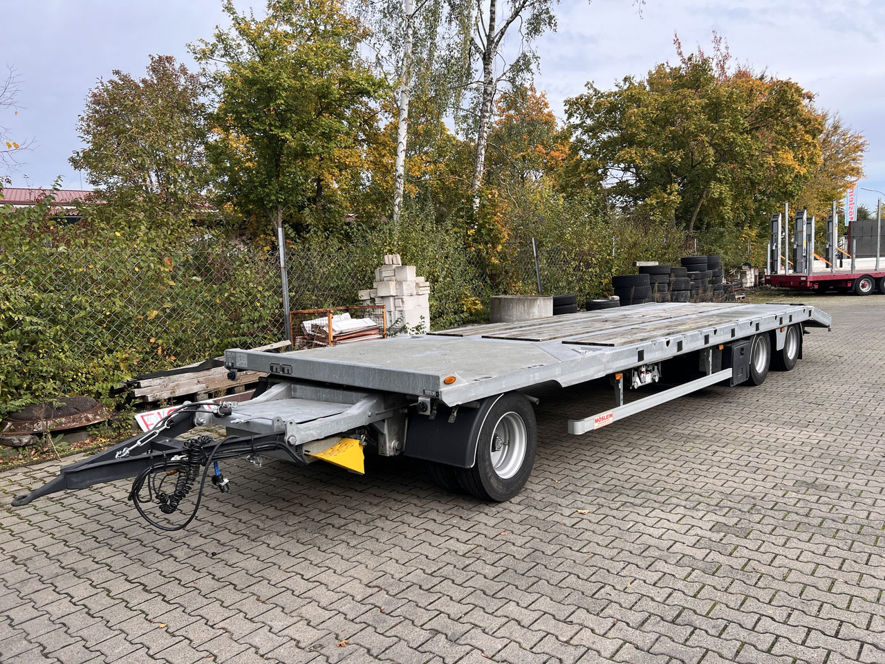 Möslein TO 3 F Schwebheim  3 Achs Tiefladeranhänger - Reboque baixa: foto 3 Möslein TO 3 F Schwebheim  3 Achs Tiefladeranhänger - Reboque baixa: foto 3