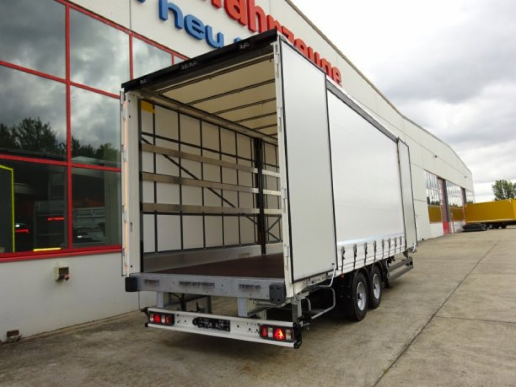 Reboque de lona novo Möslein TPW 105 D Schwebheim  Tandem- Planenanhänger Durchladen: foto 6