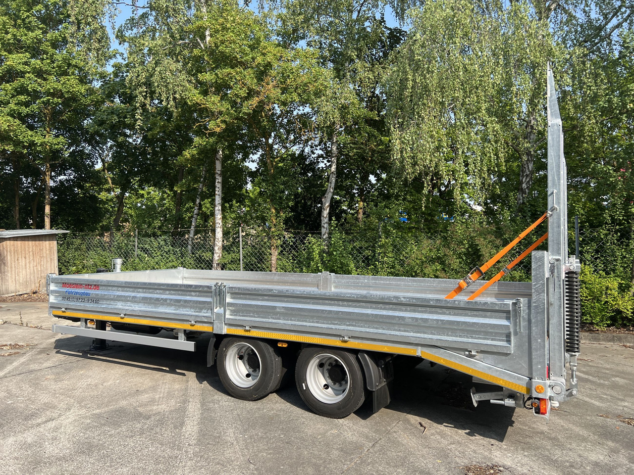 Möslein TT 14 14,4 t Tandemtieflader, 7,20 m langNeufahrzeug - Reboque baixa: foto 2 Möslein TT 14 14,4 t Tandemtieflader, 7,20 m langNeufahrzeug - Reboque baixa: foto 2