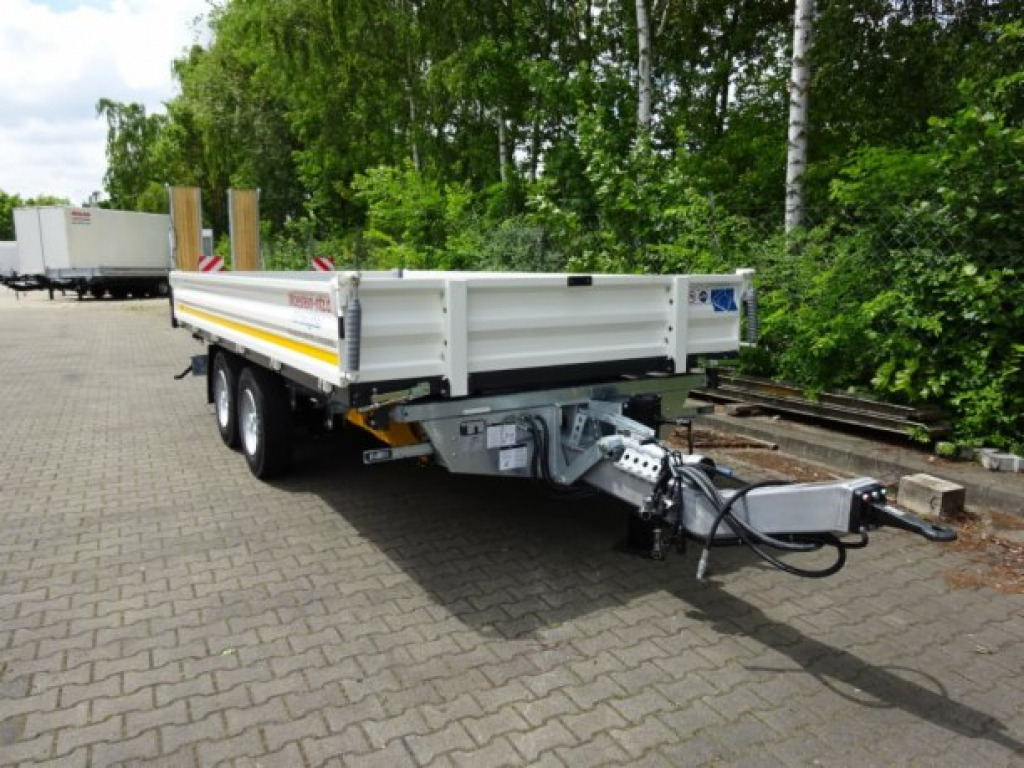 Reboque basculante novo Möslein TTD 11 Weiß  neuer Tandem 3- Seitenkipper Tieflader-- Neufahrzeug --: foto 11