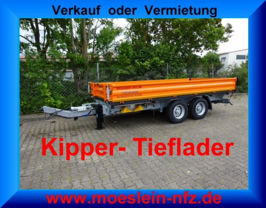Möslein TTD11 Orange neuer Tandem 3- Seitenkipper Tieflader-- Neufahrzeug -- - Reboque basculante: foto 4 Möslein TTD11 Orange neuer Tandem 3- Seitenkipper Tieflader-- Neufahrzeug -- - Reboque basculante: foto 4