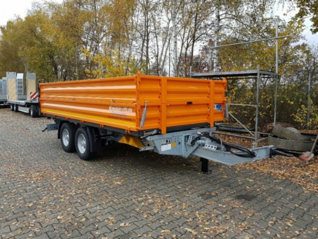 Möslein TTD13- BA Orange 13 t Tandem Kipper Tiefladermit Bordwand- Aufsatz-- Neufahrzeug -- - Reboque basculante: foto 5 Möslein TTD13- BA Orange 13 t Tandem Kipper Tiefladermit Bordwand- Aufsatz-- Neufahrzeug -- - Reboque basculante: foto 5