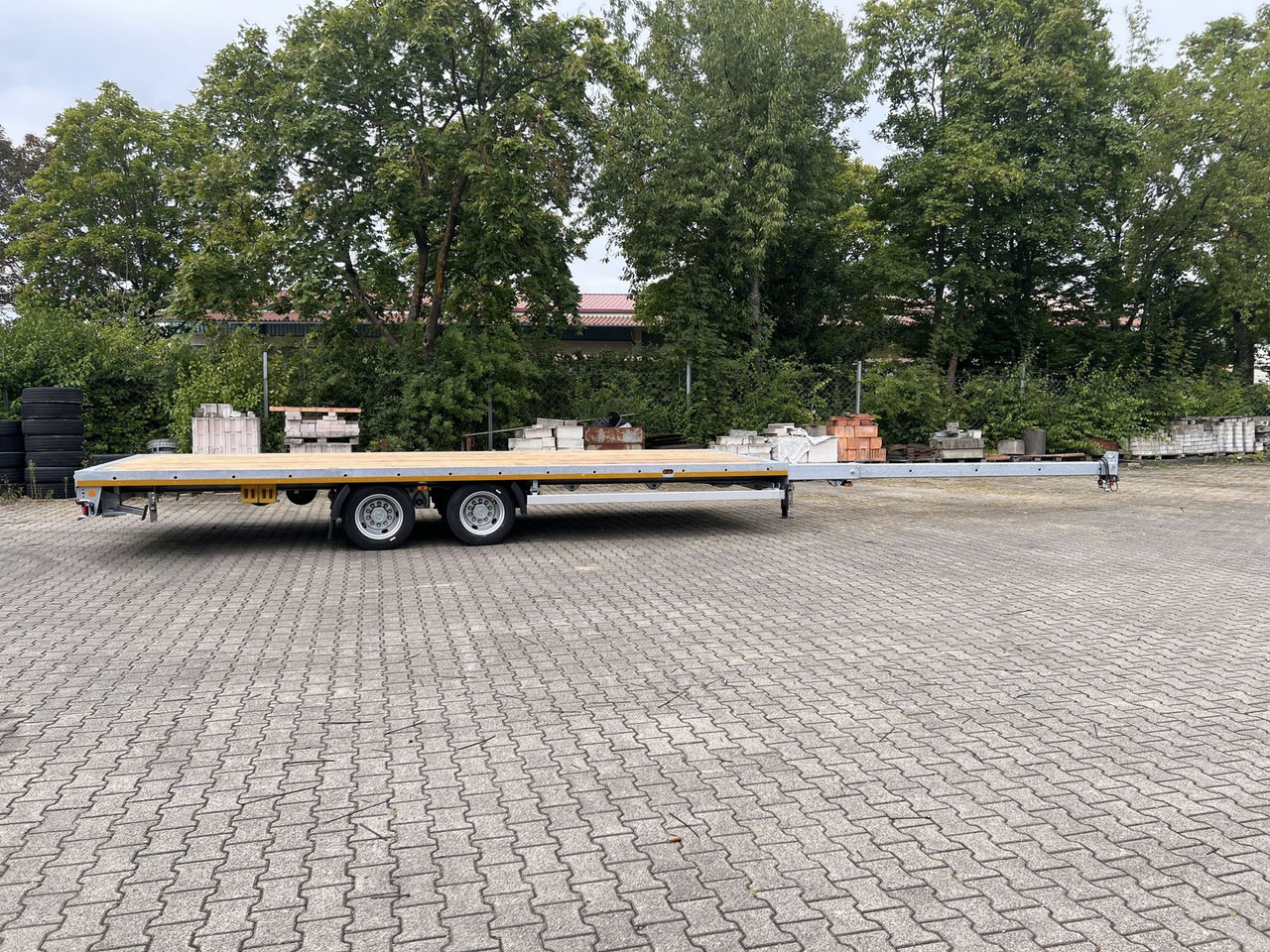 Möslein 11,9 t Tandemanhänger- Tieflader, ausziehbar - Semi-reboque: foto 4 Möslein 11,9 t Tandemanhänger- Tieflader, ausziehbar - Semi-reboque: foto 4