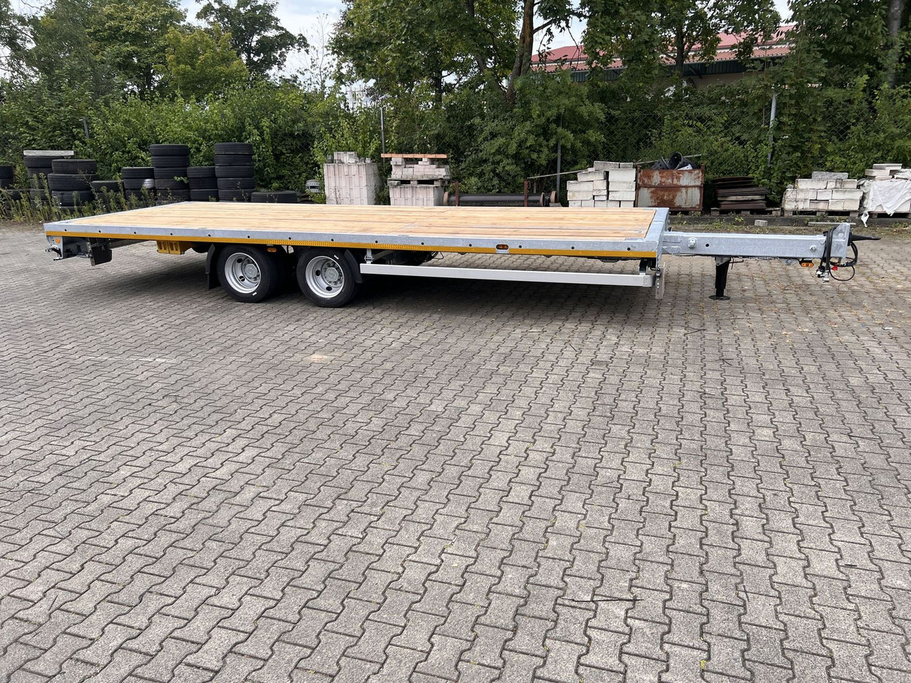 Möslein 13,9 t Tandemanhänger- Tieflader, ausziehbar - Semi-reboque: foto 2 Möslein 13,9 t Tandemanhänger- Tieflader, ausziehbar - Semi-reboque: foto 2