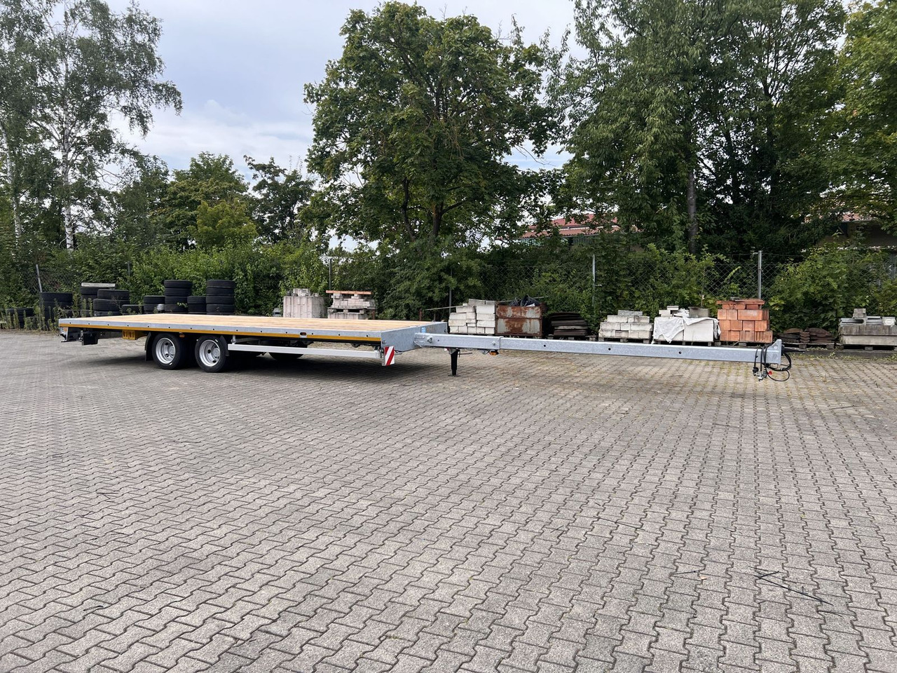 Möslein 13,9 t Tandemanhänger- Tieflader, ausziehbar - Semi-reboque: foto 1 Möslein 13,9 t Tandemanhänger- Tieflader, ausziehbar - Semi-reboque: foto 1