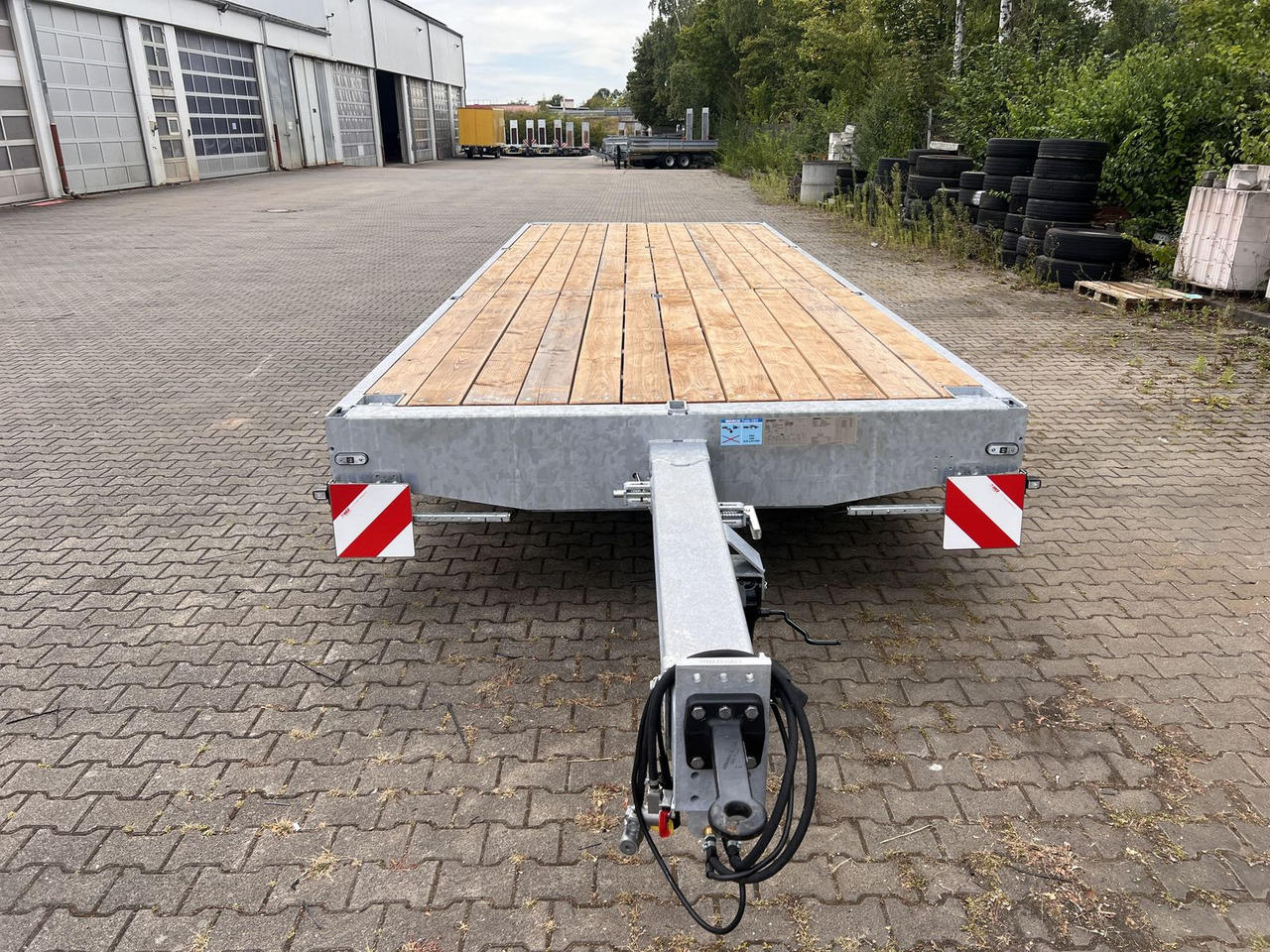Semi-reboque Möslein  13,9 t Tandemanhänger- Tieflader, ausziehbarLuf: foto 9