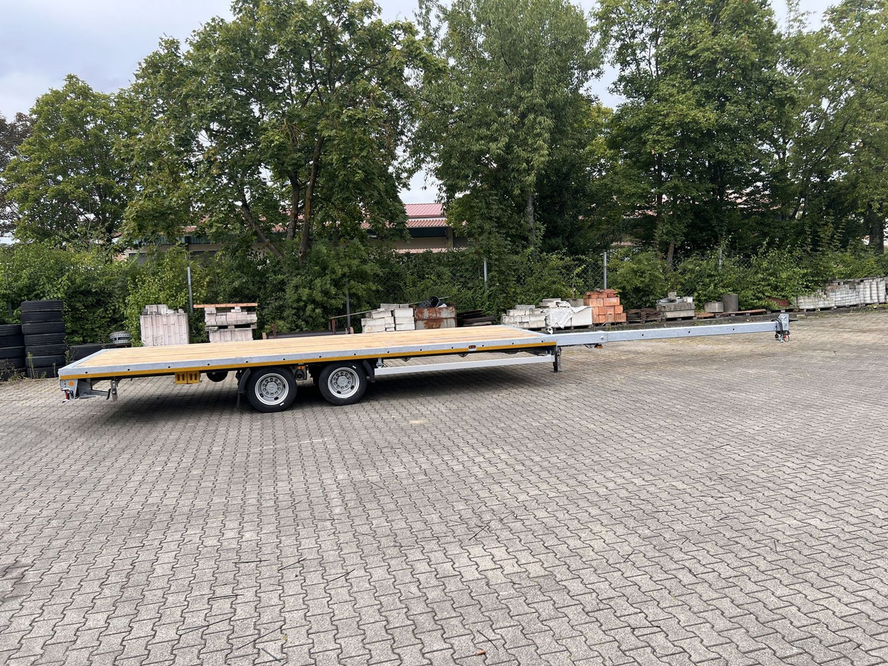 Möslein 13,9 t Tandemanhänger- Tieflader, ausziehbarLuf - Semi-reboque: foto 5 Möslein 13,9 t Tandemanhänger- Tieflader, ausziehbarLuf - Semi-reboque: foto 5