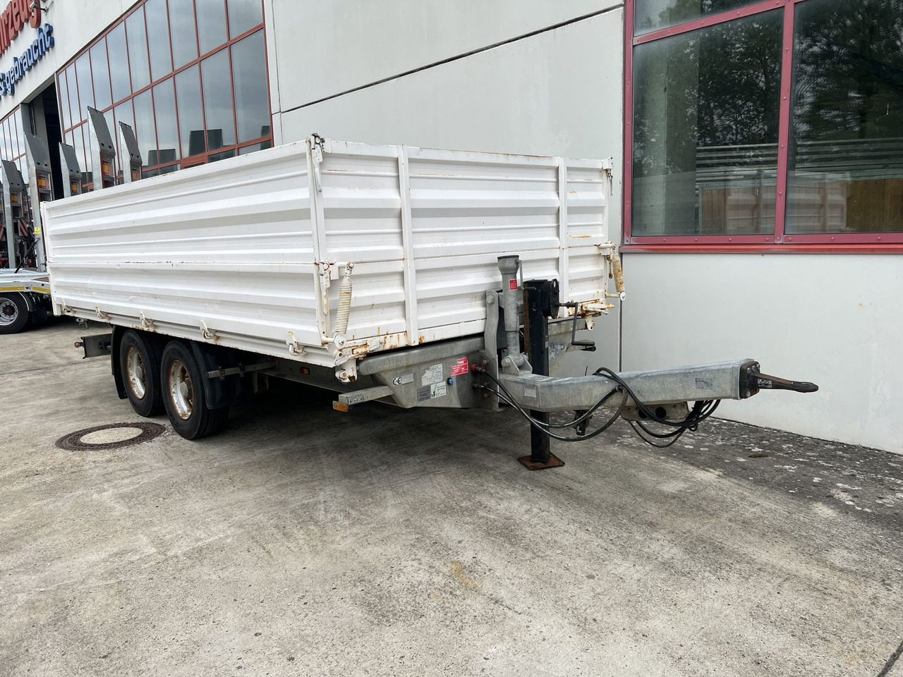 Tandemkipper- Tieflader + Aufsatzbordwände - Reboque basculante: foto 4 Tandemkipper- Tieflader + Aufsatzbordwände - Reboque basculante: foto 4