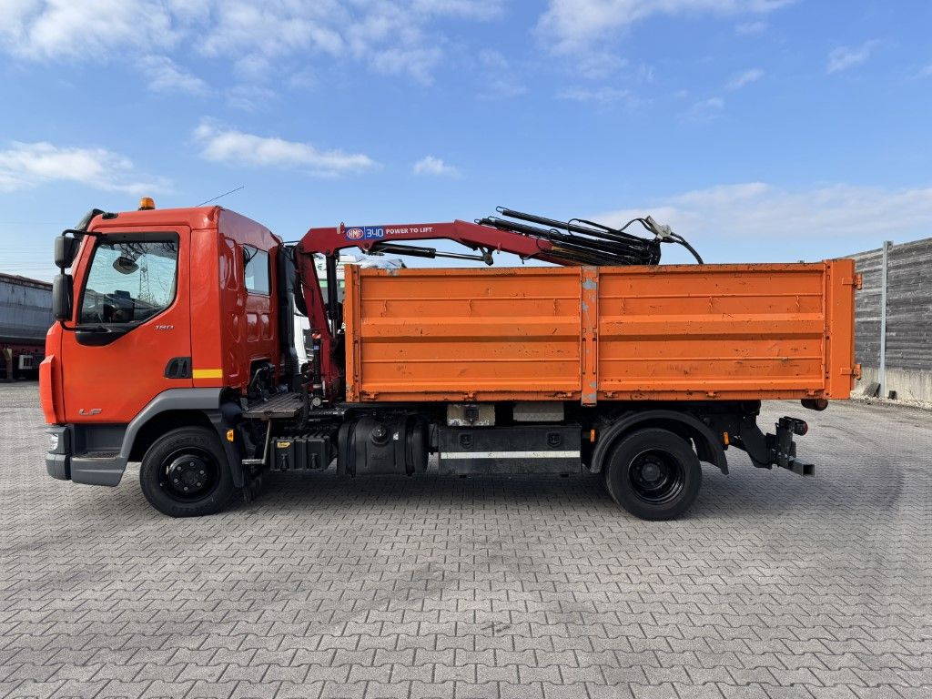 DAF FA LF 180 8t / Abrollkipper, Ladekran Containe - Camião polibenne, Camião grua: foto 1 DAF FA LF 180 8t / Abrollkipper, Ladekran Containe - Camião polibenne, Camião grua: foto 1