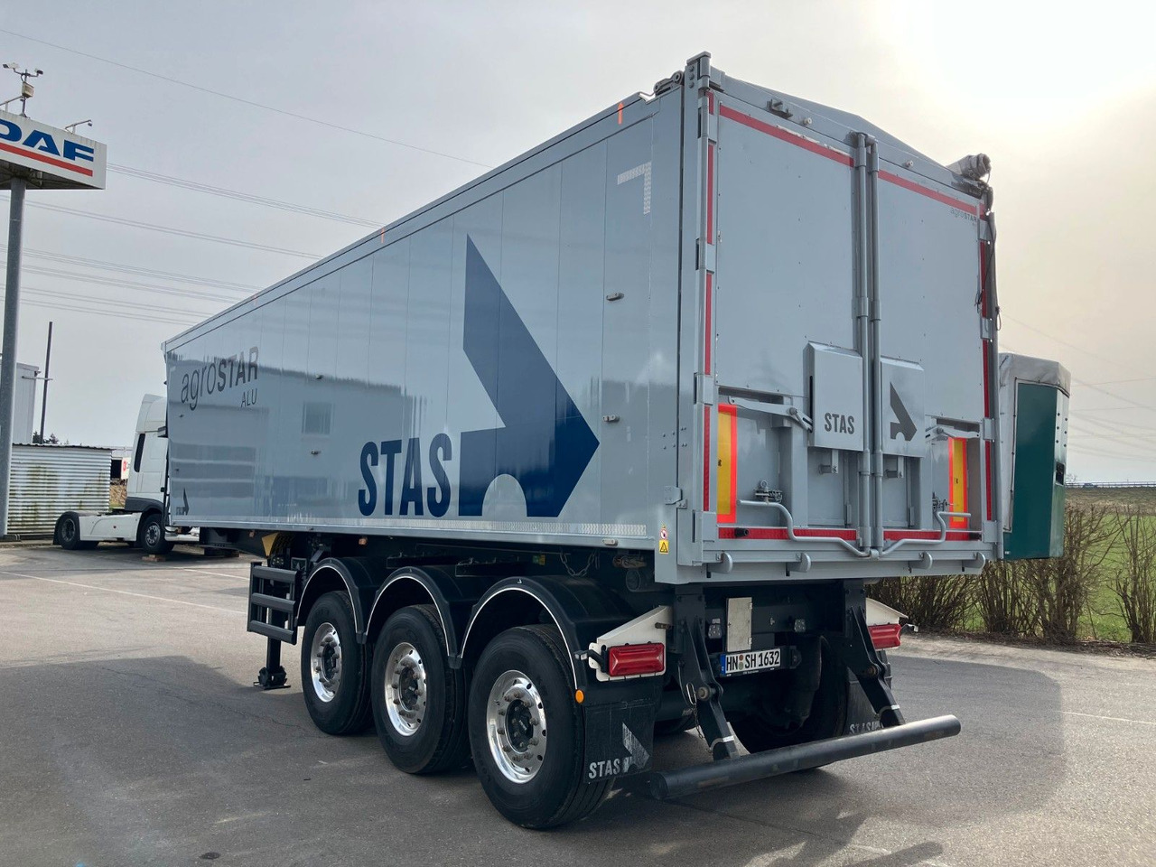 Semi-reboque basculante novo Stas AgroStar 47,3 cbm Alu-Kippsattelauflieger: foto 6
