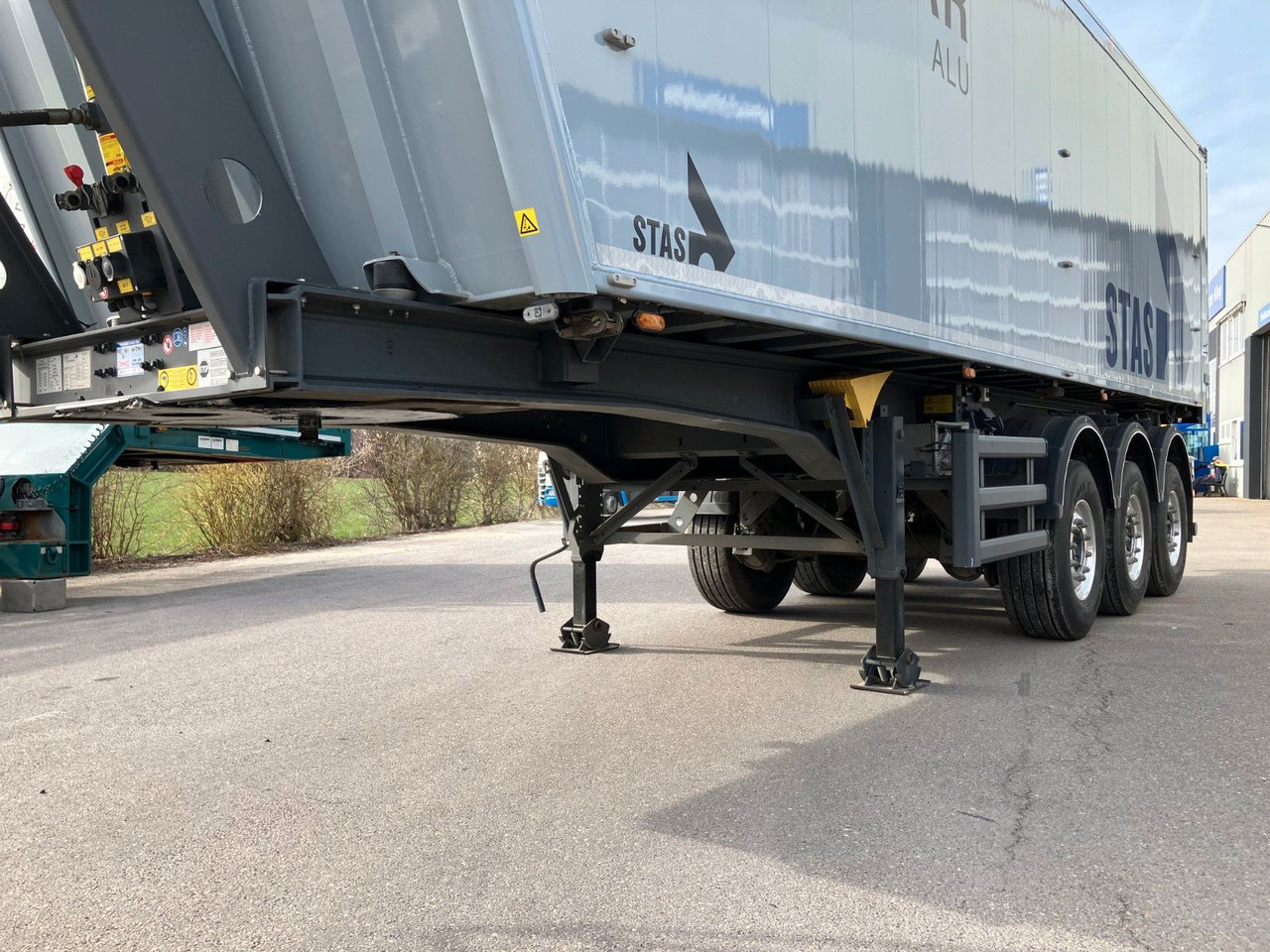 Semi-reboque basculante novo Stas AgroStar 47,3 cbm Alu-Kippsattelauflieger: foto 11