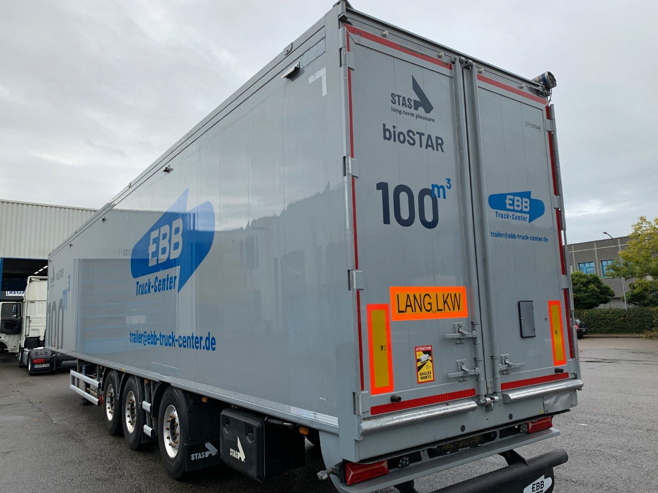 Stas bioSTAR ca 100 cbm 14,9 m Innenlänge - Semi-reboque piso móvel: foto 5 Stas bioSTAR ca 100 cbm 14,9 m Innenlänge - Semi-reboque piso móvel: foto 5