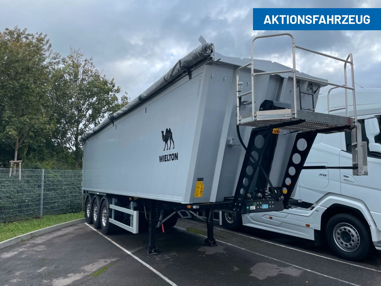 Wielton Bulk Master 51 cbm 3-Achs Alukipper Wielton Bulk Master 51 cbm 3-Achs Alukipper - Semi-reboque basculante: foto 1 Wielton Bulk Master 51 cbm 3-Achs Alukipper Wielton Bulk Master 51 cbm 3-Achs Alukipper - Semi-reboque basculante: foto 1