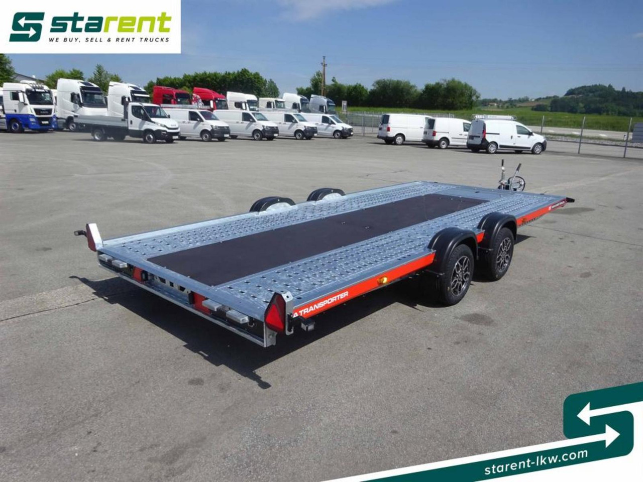 Brian James Trailers A-Transporter, Rampen, Alufelgen - Reboque transporte de veículos: foto 5 Brian James Trailers A-Transporter, Rampen, Alufelgen - Reboque transporte de veículos: foto 5