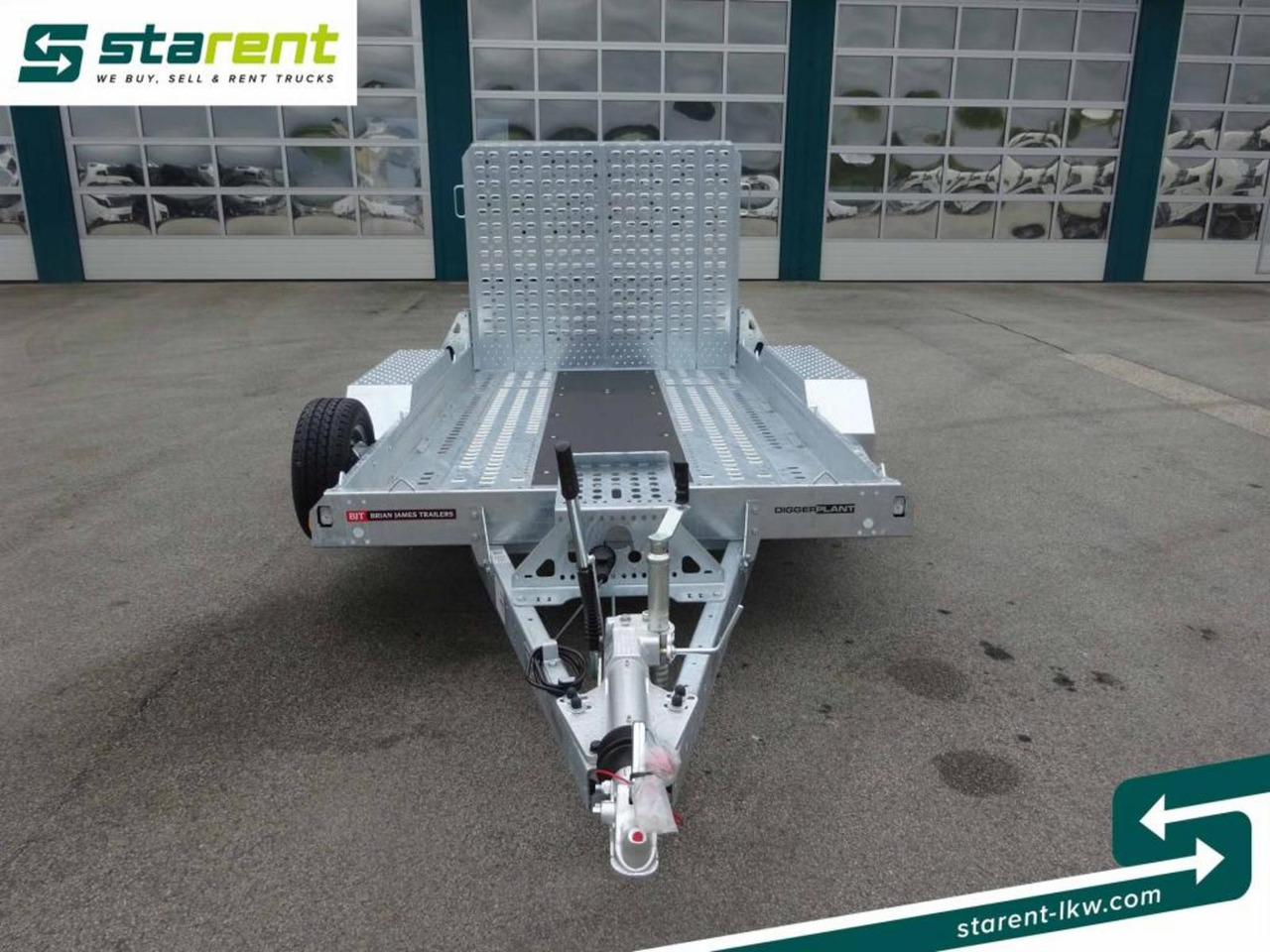 Brian James Trailers Digger Plant Schwerlast-Rampe - Reboque transporte de veículos: foto 2 Brian James Trailers Digger Plant Schwerlast-Rampe - Reboque transporte de veículos: foto 2