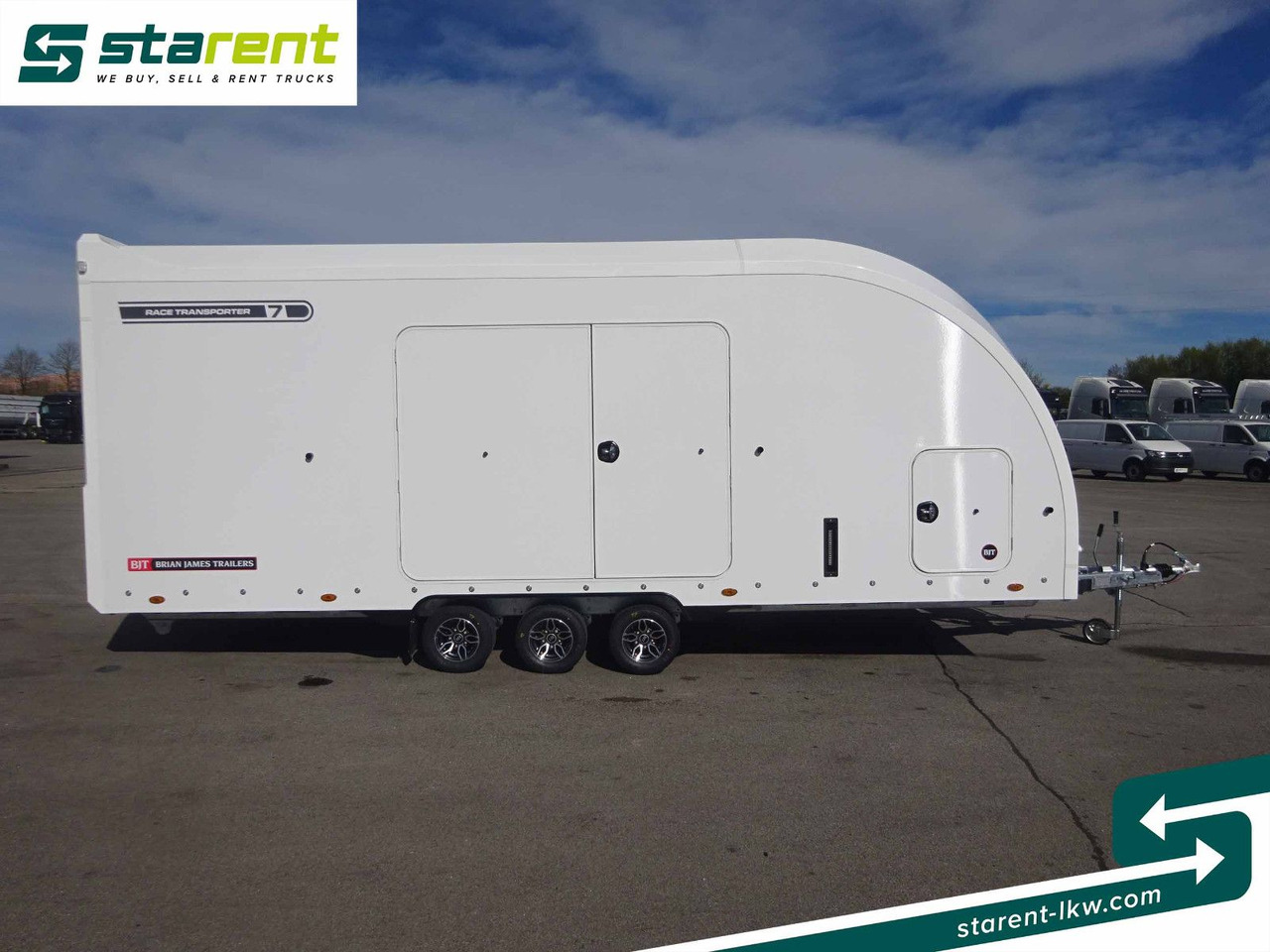 Brian James Trailers Race Transporter 7, Seilwinde - Reboque transporte de veículos: foto 4 Brian James Trailers Race Transporter 7, Seilwinde - Reboque transporte de veículos: foto 4