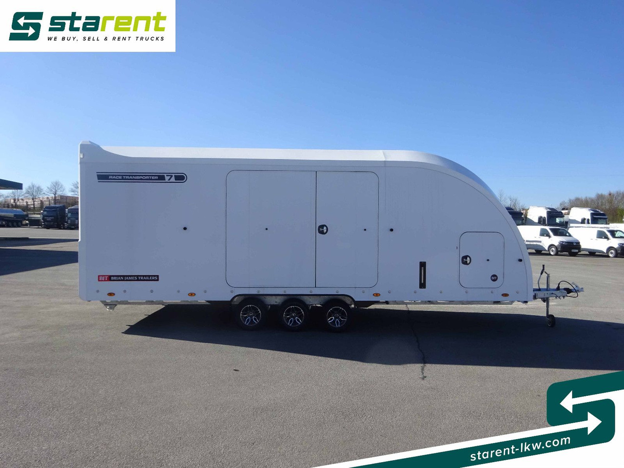 Brian James Trailers Race Transporter 7, Seilwinde - Reboque transporte de veículos: foto 4 Brian James Trailers Race Transporter 7, Seilwinde - Reboque transporte de veículos: foto 4