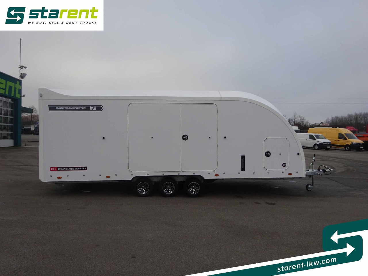 Brian James Trailers Race Transporter 7, Seilwinde - Reboque transporte de veículos: foto 4 Brian James Trailers Race Transporter 7, Seilwinde - Reboque transporte de veículos: foto 4