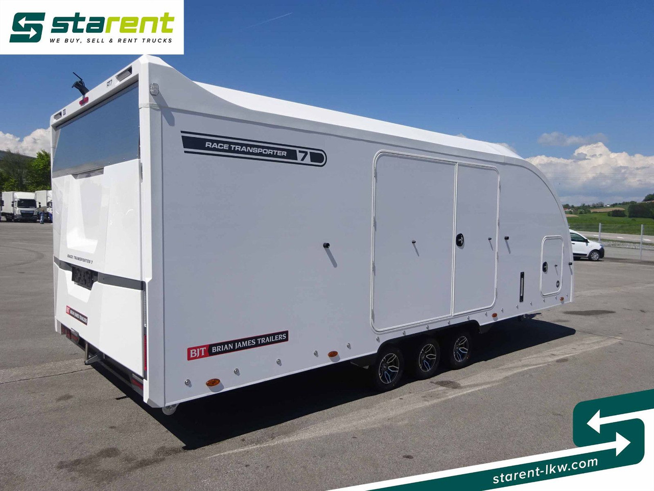 Brian James Trailers Race Transporter 7, Seilwinde - Reboque transporte de veículos: foto 5 Brian James Trailers Race Transporter 7, Seilwinde - Reboque transporte de veículos: foto 5