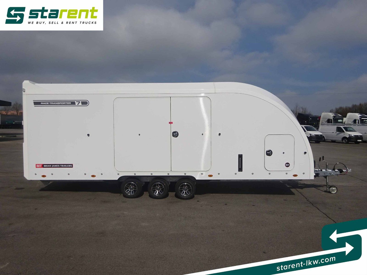Brian James Trailers Race Transporter 7, Seilwinde - Reboque transporte de veículos: foto 4 Brian James Trailers Race Transporter 7, Seilwinde - Reboque transporte de veículos: foto 4