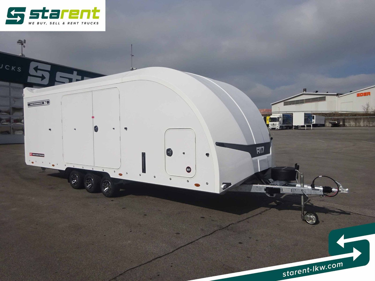 Brian James Trailers Race Transporter 7, Seilwinde - Reboque transporte de veículos: foto 3 Brian James Trailers Race Transporter 7, Seilwinde - Reboque transporte de veículos: foto 3