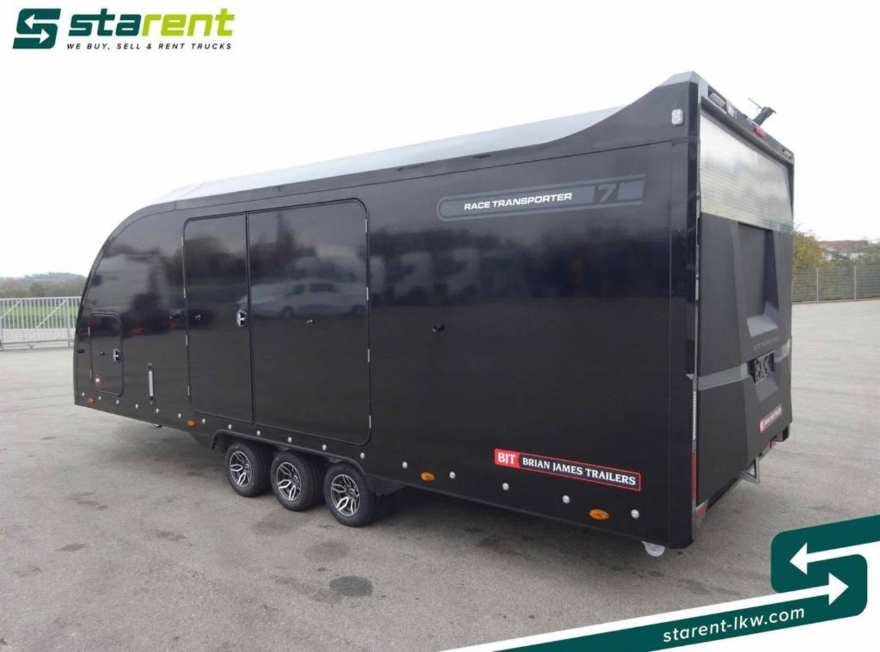 Reboque transporte de veículos novo Brian James Trailers Race Transporter 7, Seilwinde, elektrische Klappe: foto 7