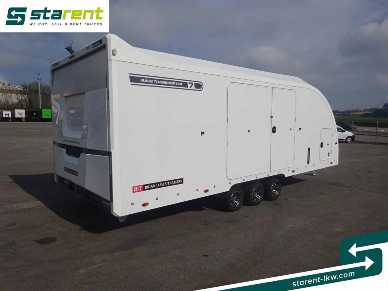 Brian James Trailers Race Transporter 7, Seilwinde, elektrische Klappe - Reboque transporte de veículos: foto 5 Brian James Trailers Race Transporter 7, Seilwinde, elektrische Klappe - Reboque transporte de veículos: foto 5