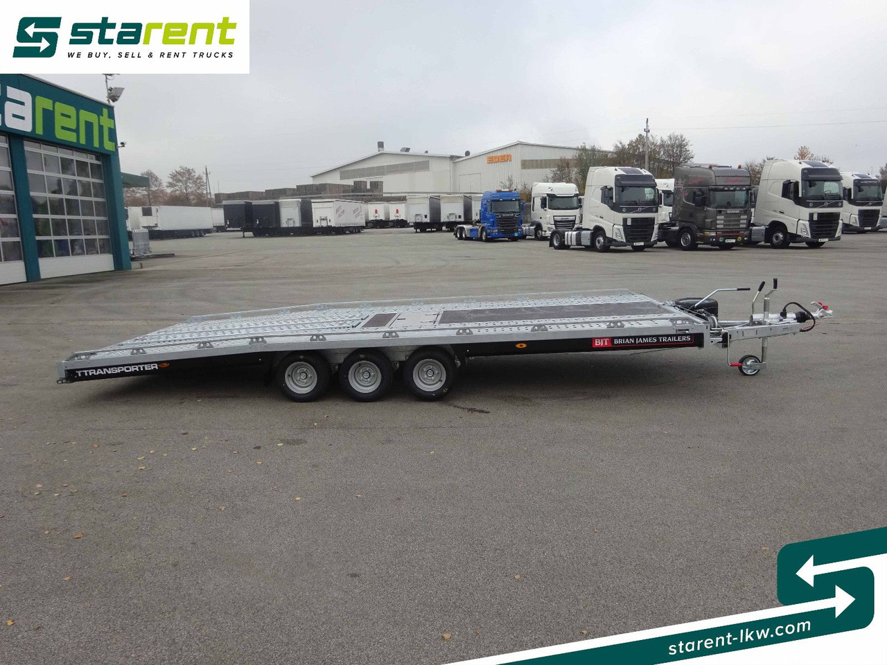 Brian James Trailers T-Transporter, Rampen, Kippbar - Reboque transporte de veículos: foto 4 Brian James Trailers T-Transporter, Rampen, Kippbar - Reboque transporte de veículos: foto 4