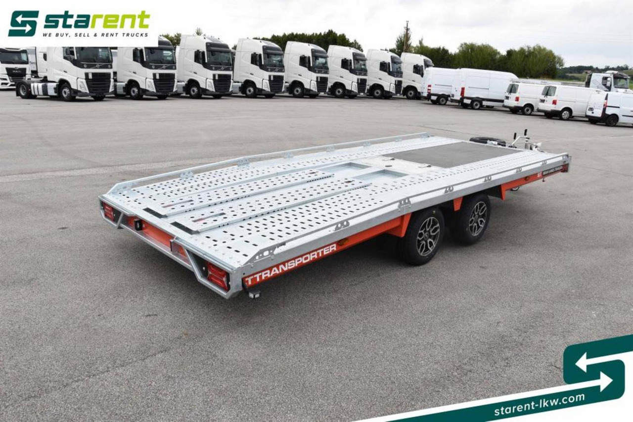 Brian James Trailers T-Transporter Rampen Seilwinde Kippbar Alu - Reboque transporte de veículos: foto 5 Brian James Trailers T-Transporter Rampen Seilwinde Kippbar Alu - Reboque transporte de veículos: foto 5