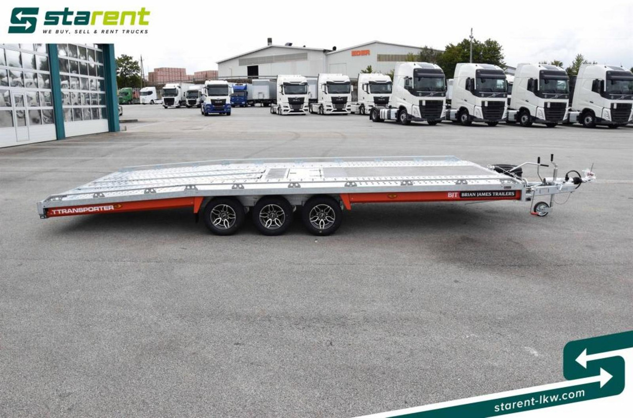 Brian James Trailers T-Transporter Rampen Seilwinde Kippbar Alu - Reboque transporte de veículos: foto 4 Brian James Trailers T-Transporter Rampen Seilwinde Kippbar Alu - Reboque transporte de veículos: foto 4