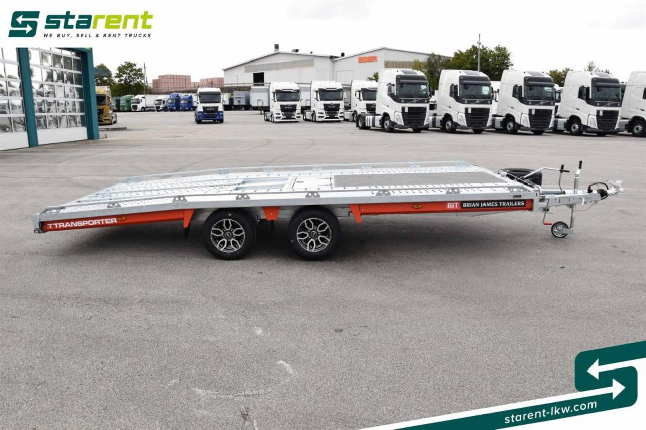 Brian James Trailers T-Transporter Rampen Seilwinde Kippbar Alu - Reboque transporte de veículos: foto 4 Brian James Trailers T-Transporter Rampen Seilwinde Kippbar Alu - Reboque transporte de veículos: foto 4