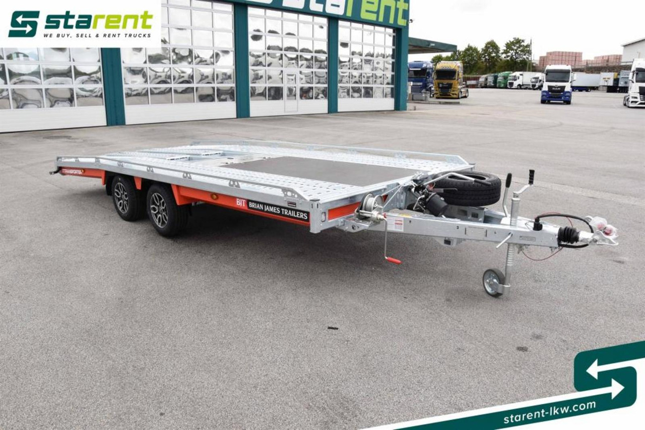 Brian James Trailers T-Transporter Rampen Seilwinde Kippbar Alu - Reboque transporte de veículos: foto 3 Brian James Trailers T-Transporter Rampen Seilwinde Kippbar Alu - Reboque transporte de veículos: foto 3
