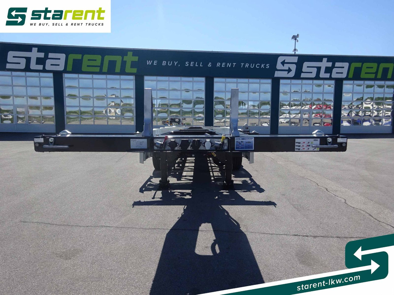 D-TEC Flexitrailer LS Containerchassis ADR, Liftachse - Semi-reboque transportador de contêineres/ Caixa móvel: foto 2 D-TEC Flexitrailer LS Containerchassis ADR, Liftachse - Semi-reboque transportador de contêineres/ Caixa móvel: foto 2