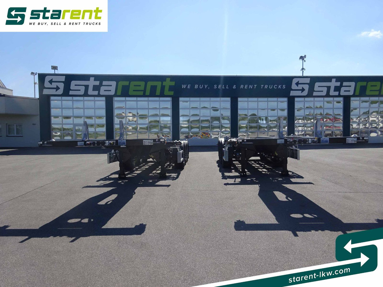 D-TEC Flexitrailer LS Containerchassis ADR, Liftachse - Semi-reboque transportador de contêineres/ Caixa móvel: foto 2 D-TEC Flexitrailer LS Containerchassis ADR, Liftachse - Semi-reboque transportador de contêineres/ Caixa móvel: foto 2