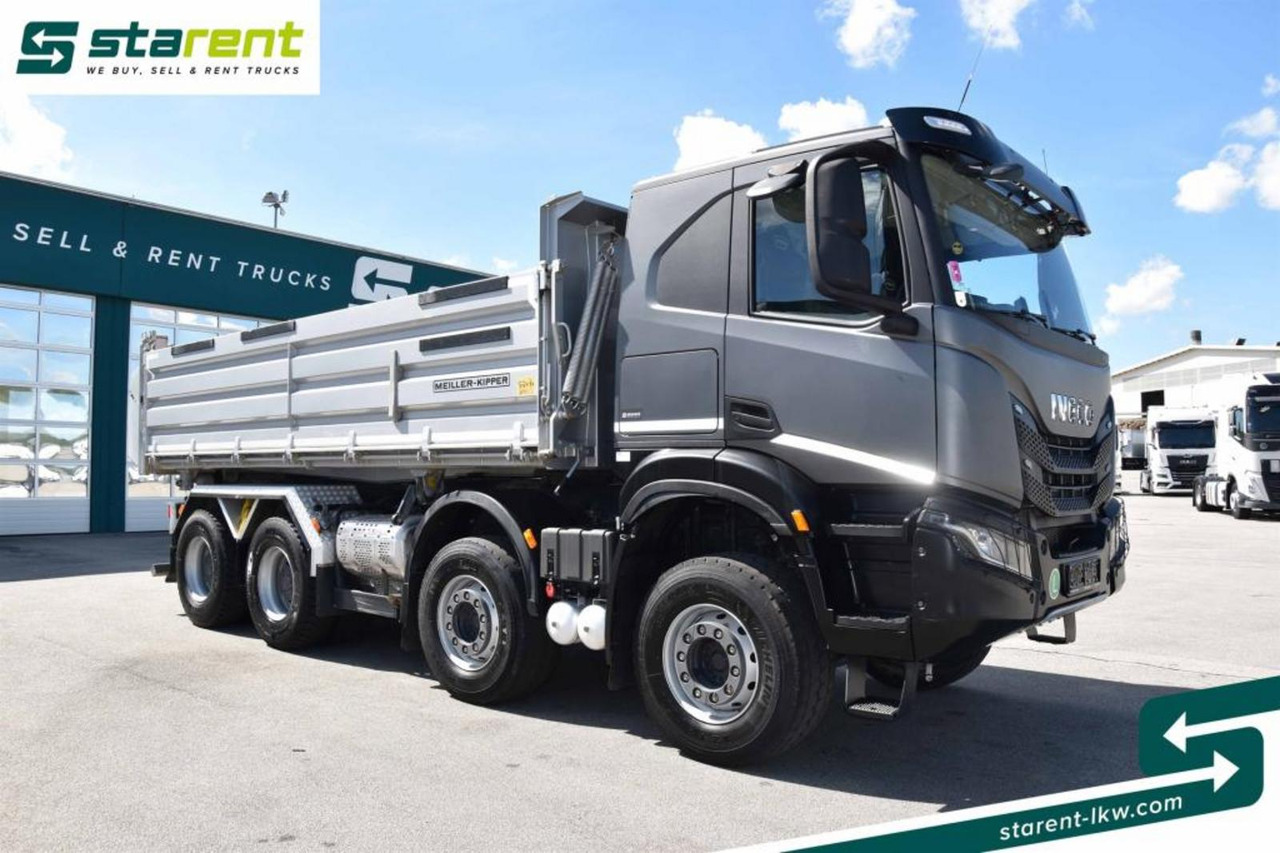Iveco T-Way 510 8x4 Meiler 3 Seitenkipper Navi Drehlicht - Camião basculante: foto 3 Iveco T-Way 510 8x4 Meiler 3 Seitenkipper Navi Drehlicht - Camião basculante: foto 3