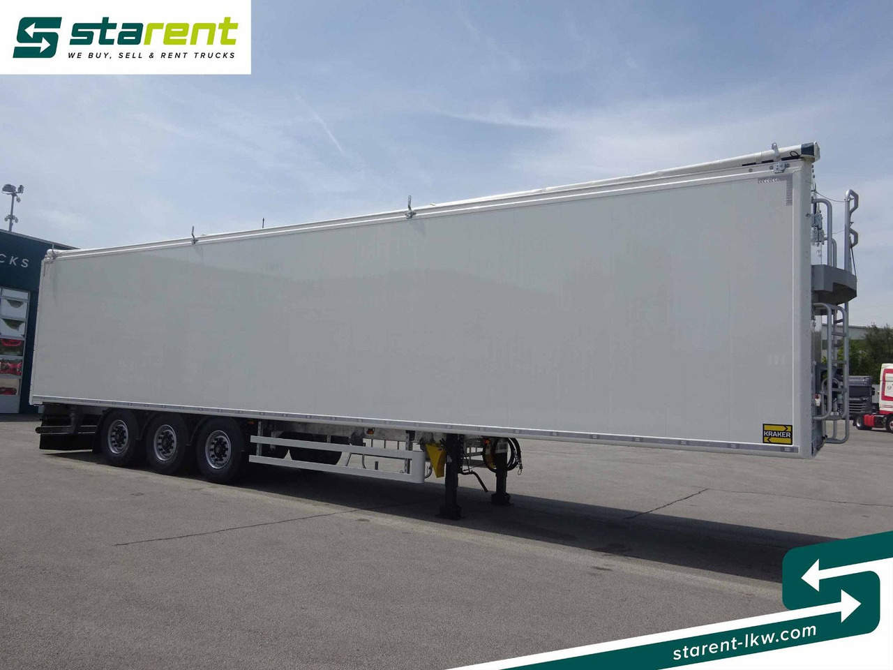 Kraker CF-Z 200ZL, 92 m³, Funkfernbedienung, BPW-Achsen - Semi-reboque piso móvel: foto 3 Kraker CF-Z 200ZL, 92 m³, Funkfernbedienung, BPW-Achsen - Semi-reboque piso móvel: foto 3
