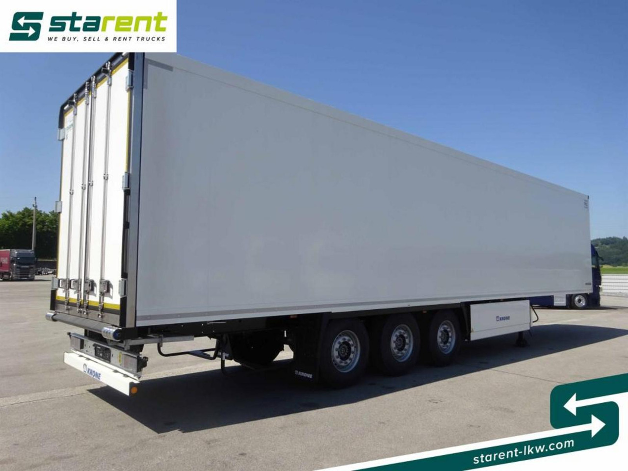 Krone Carrier Vector 1550 Blumenbreit Liftachse - Semi-reboque frigorífico: foto 5 Krone Carrier Vector 1550 Blumenbreit Liftachse - Semi-reboque frigorífico: foto 5