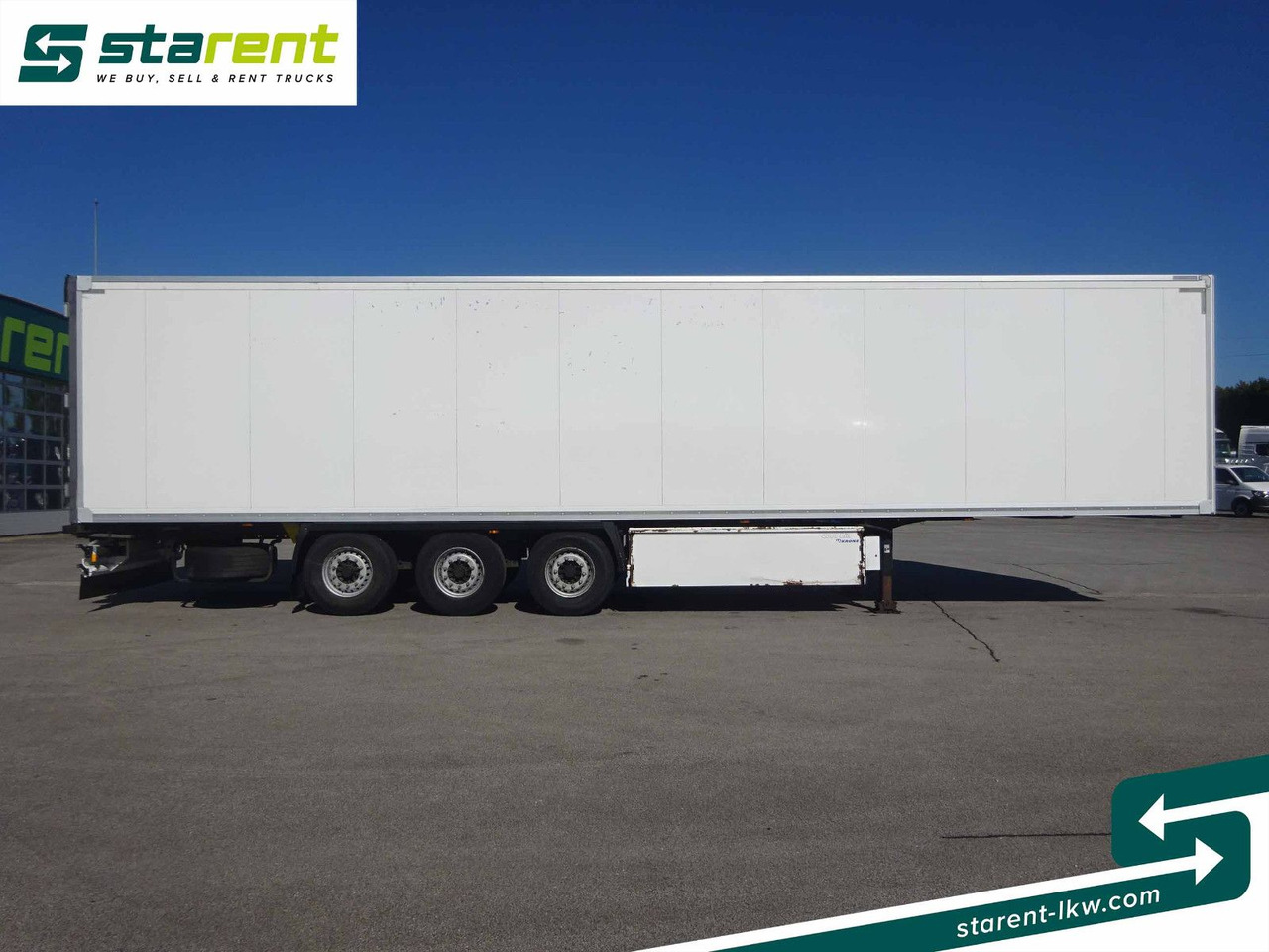 Krone Carrier Vector 1950 Doppelstock Liftachse - Semi-reboque frigorífico: foto 4 Krone Carrier Vector 1950 Doppelstock Liftachse - Semi-reboque frigorífico: foto 4