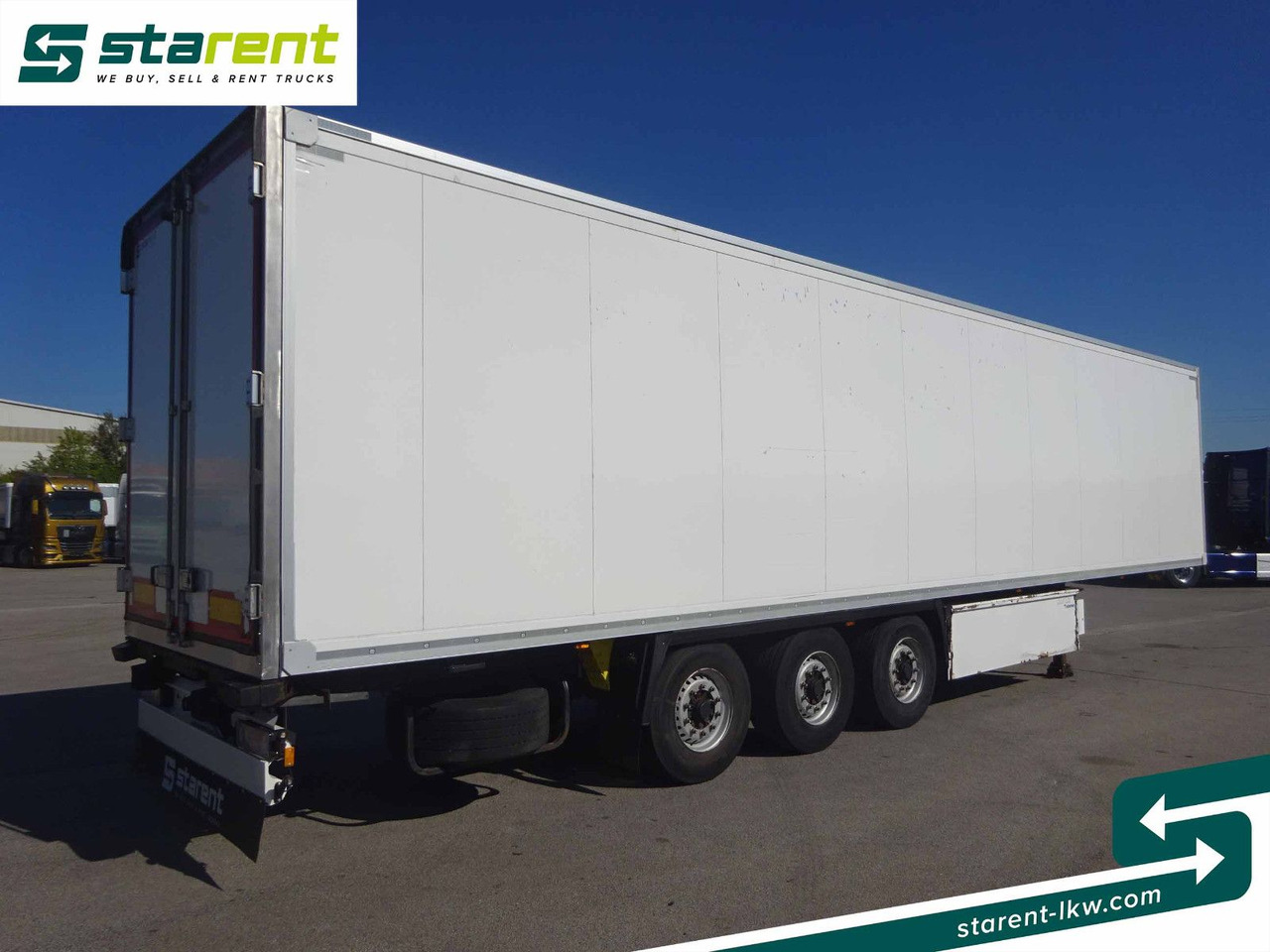 Krone Carrier Vector 1950 Doppelstock Liftachse - Semi-reboque frigorífico: foto 5 Krone Carrier Vector 1950 Doppelstock Liftachse - Semi-reboque frigorífico: foto 5