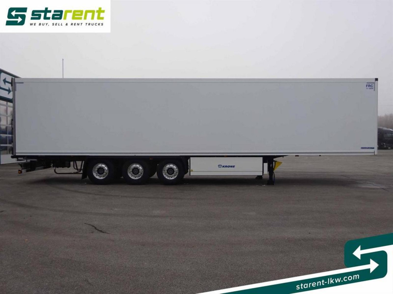 Krone Thermo King SLXi300 Alu Doppel Blumenbreit Lift-A - Semi-reboque frigorífico: foto 4 Krone Thermo King SLXi300 Alu Doppel Blumenbreit Lift-A - Semi-reboque frigorífico: foto 4