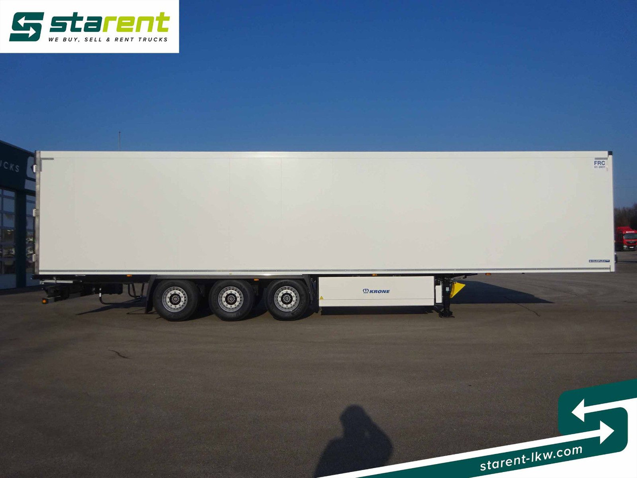 Krone Thermotrailer Carrier Vector 1550, Zurrleisten - Semi-reboque frigorífico: foto 4 Krone Thermotrailer Carrier Vector 1550, Zurrleisten - Semi-reboque frigorífico: foto 4