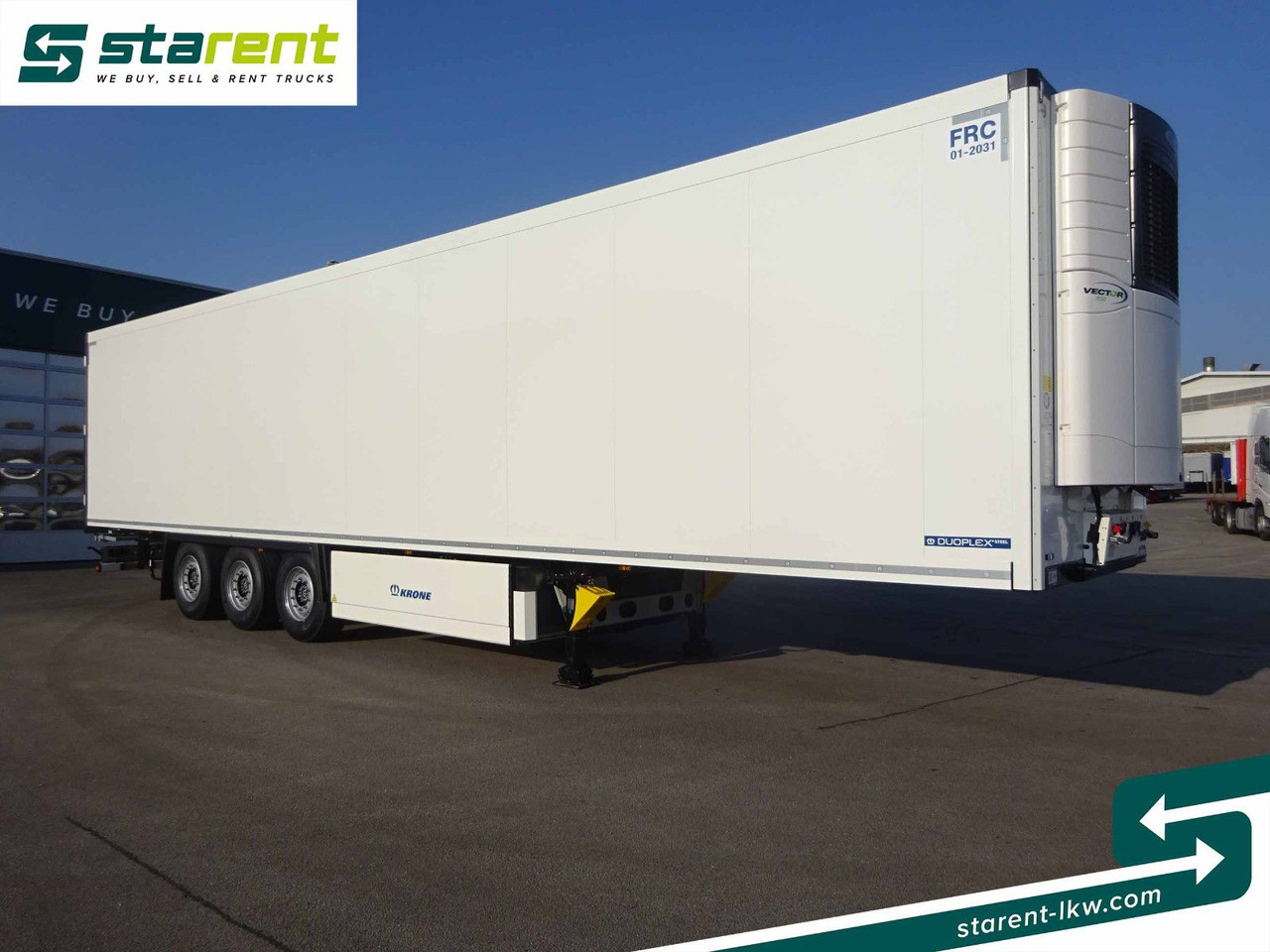 Krone Thermotrailer Carrier Vector 1550, Zurrleisten - Semi-reboque frigorífico: foto 3 Krone Thermotrailer Carrier Vector 1550, Zurrleisten - Semi-reboque frigorífico: foto 3